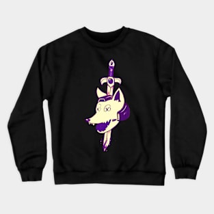 60/40 purple Crewneck Sweatshirt